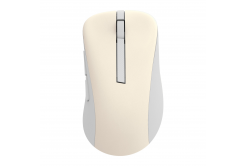 ASUS Wireless Mouse MD102/Kancelárska/Optická/Pre pravákov/1 600 DPI/USB+BT/Béžová