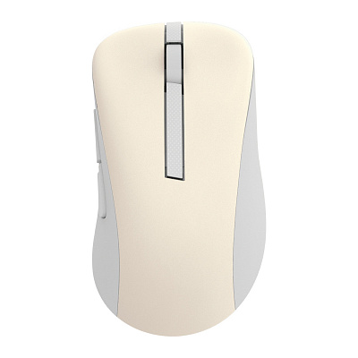 ASUS Wireless Mouse MD102/Kancelárska/Optická/Pre pravákov/1 600 DPI/USB+BT/Béžová