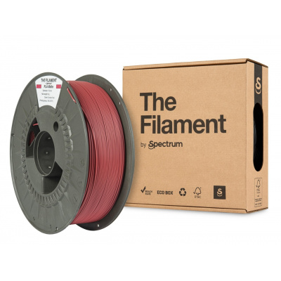 "The Filament" by Spectrum TF-24204, PLA Matte, 1,75mm, 1000g, červený (October red)