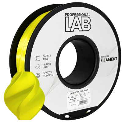 Professional Lab FG-P95-E1, 3D filament, PLA Silk, 1,75mm, 1000g, Žltý (Yellow)