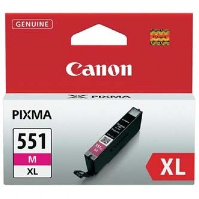 Canon CLI-551XLM 6445B001 purpurová (magenta) originálna cartridge