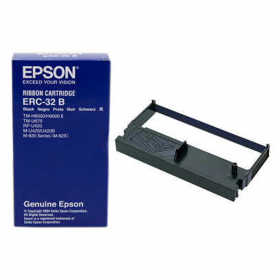 Epson ERC 32 C43S015371, čierna, originálna farbiaca páska