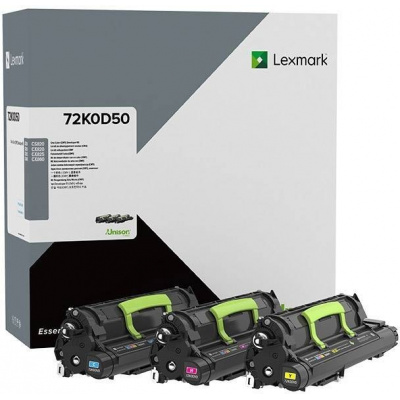 Lexmark 72K0D50, C/M/Y, 300 000 str., ,CX820de, originálny valec