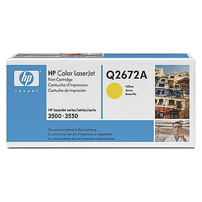 HP 309A Q2672A žltý (yellow) originálný toner