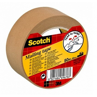 3M Scotch Papierová baliaca páska, 50 mm x 50 m (P5050)