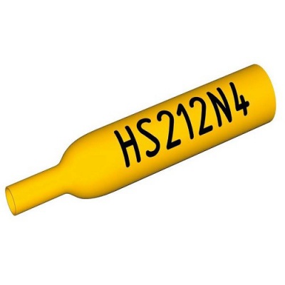 Partex HS-00232BN4 žltá smršťovací bužírka, 150m (3,2 mm)