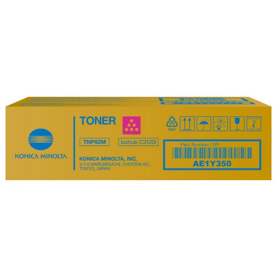 Konica Minolta TNP-92M AE1Y350 purpurový (magenta) originálny toner