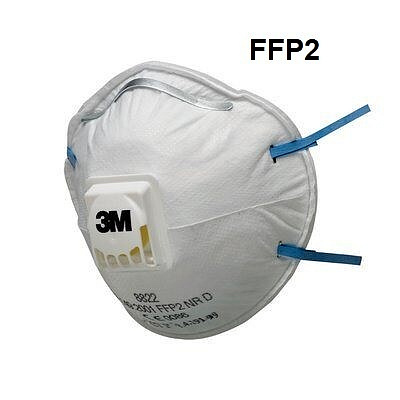 3M Filtračná polomaska 8822 (FFP2 NR D) s výdychovým ventilčekom 10ks