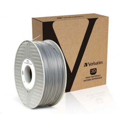 Verbatim 55319 (55275) 3D filament, PLA, 1,75mm, 1000g, Strieborný (Silver/Metal grey)