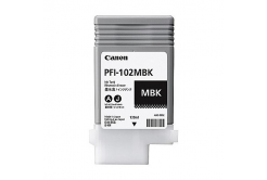 Canon PFI-102MBK, 0894B001 matná čierna (matte black) originálna cartridge
