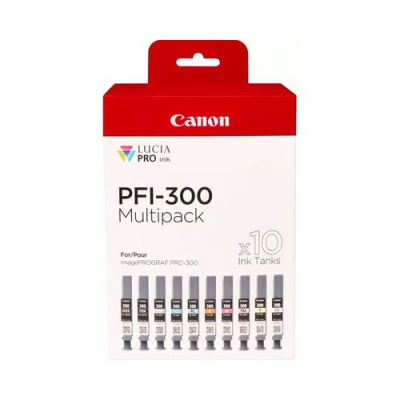Canon PFI-300 4192C008 farebná (color) sada originálne cartridge