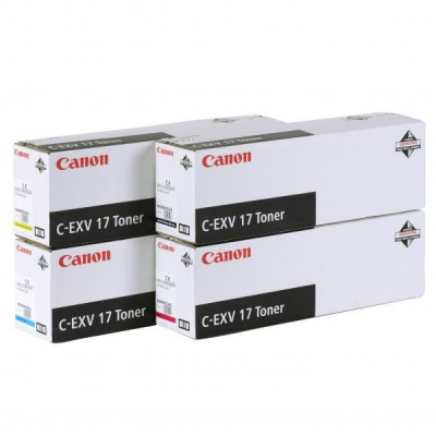 Canon C-EXV17 čierný (black) originálny toner