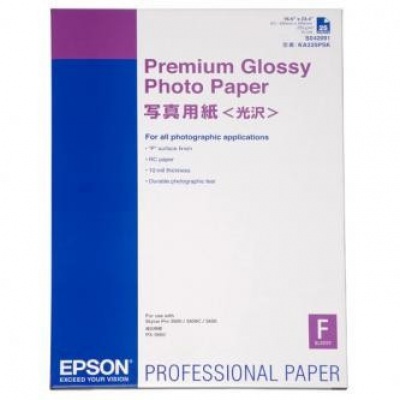 Epson Premium Glossy Photo Paper, foto papír, lesklý, bílý, Stylus Photo 890, 895, 1270, 2100,