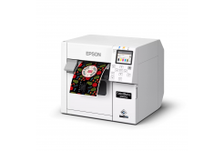 Epson ColorWorks D3800e C31CK03202, farebná tlačiareň štítkov USB, Ethernet, white