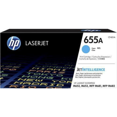 HP CF451A 655A azúrová (cyan) originálny toner