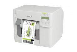 Epson ColorWorks C3500 C31CD54012CD, farebná tlačiareň štítkov, cutter, disp., USB, Ethernet, NiceLabel, white