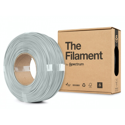 "The Filament" by Spectrum TF-24073, ReFill PLA HS, 1,75mm, 1000g, Sivý (Mirage grey)