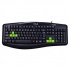 E-blue Elated EKM046BK, klávesnice US, herní, odolná proti polití typ drátová (USB), černá