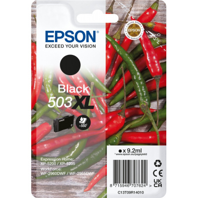 Epson 503XL T09R140 C13T09R14010 čierna (black) originálna cartridge