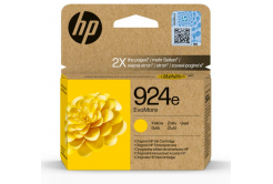HP 924e 4K0U9NE#CE1 žltá (yellow) originálna cartridge, po expirácii
