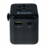 Verbatim World-to-World UTA-02 49544 Cestovný univerzálny adaptér, USB-A, USB-C, 20 W, čierny