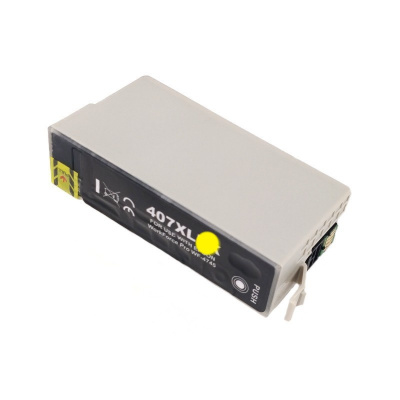 Epson 407XL T07U4 žltá (yellow) kompatibilná cartridge