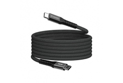 Verbatim 31859 USB kábel, USB C + USB C, 60W, 1.2m, magnetický, box, čierny