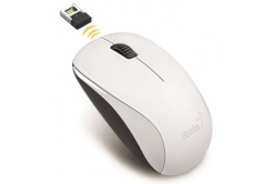 Genius Myš NX-7000 31030027401, 1200DPI, 2.4 [GHz], optická, 3tl., bezdrátová USB, bílá, 1 ks AA