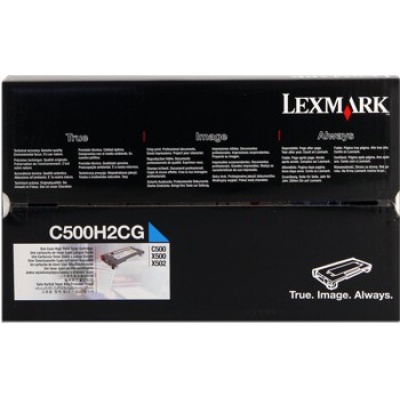 Lexmark C500H2CG azúrový (cyan) originálny toner