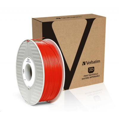 Verbatim 55320 3D filament, PLA, 1,75mm, 1000g, 335m, červený (Red)