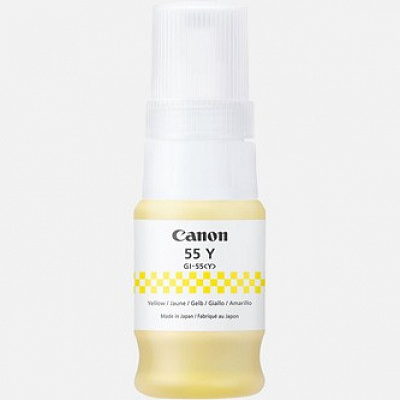 Canon GI-55 Y 6291C001 žltá (yellow) originálna atramentová náplň