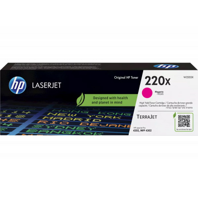 HP 220X W2203X purpurový (magenta) originálny toner