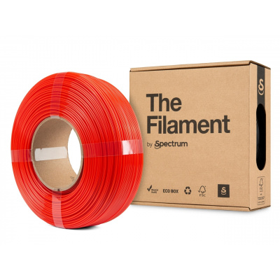 "The Filament" by Spectrum TF-24247, ReFill, PETG Lite, 1,75mm, 1000g, červený (Red)