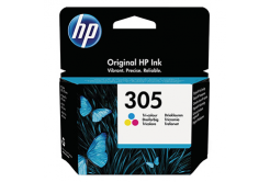 HP originální ink 3YM60AE, HP 305, Tri-colour, HP