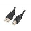 USB kábel A-B čierny