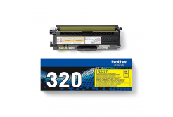 Brother TN-320Y žltý (yellow) originálný toner