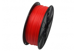 Gembird 3DP-PLA1.75-01-FR tisková struna (filament) PLA, 1,75mm, 1kg, fluorescenčná, červená