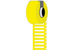 Brady BM-16x4.4-7696-YL / 312132, Bulk Rigid DuraSleeve Inserts, 16.00 mm x 4.40 mm