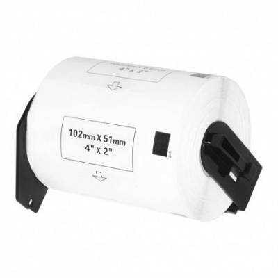 Brother DK-11240, 102mm x 51mm, kompatibilná role etikiet, 600 etiket