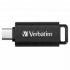 Verbatim 49458 USB flash disk, USB-C, 64GB, Store 'n' Go USB-C, čierný
