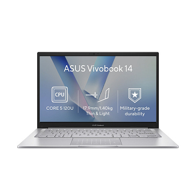 ASUS Vivobook 14/X1404VA-EB2175WZ/5-120U/14"/FHD/8GB/512GB/Intel int/W11H/Silver/2R
