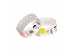 Zebra 10005008 Z-Band Direct, adult, náramkové tape, white