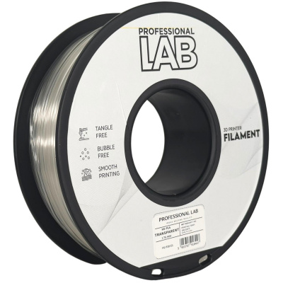 Professional Lab FG-P20-E1, 3D filament, HS-PLA, 1,75mm, 1000g, Priesvitný (Transparent)