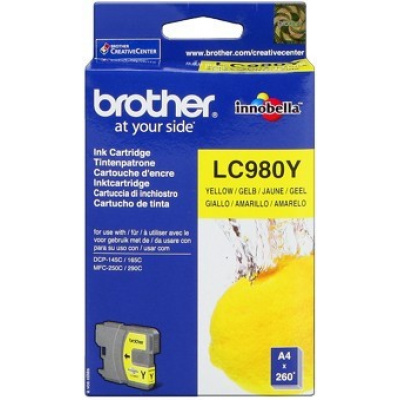 Brother LC-980Y žltá (yellow) originálna cartridge