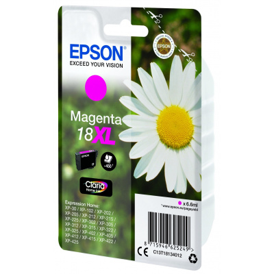 Epson 18XL C13T18134022 purpurová (magenta) originálna cartridge