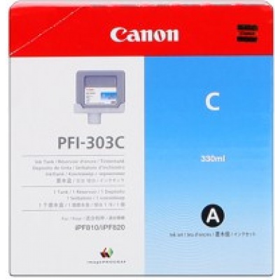 Canon PFI-303C 2959B001AA azúrová (cyan) originálna cartridge