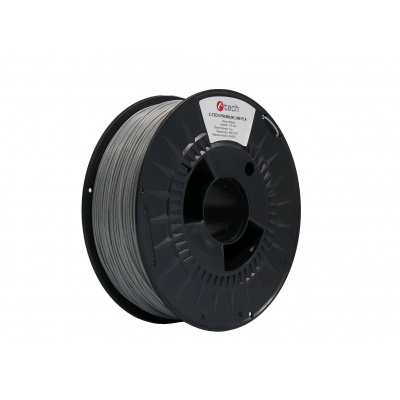 C-Tech 3DF-P-PLA1.75-MRB 3D filament, PREMIUM LINE, PLA, 1,75mm, 1000g, Mramor (Grey marble)