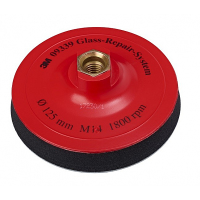 3M Stikit™ Podložka strojová bez otvorov, M14, priemer 125 mm (09339)