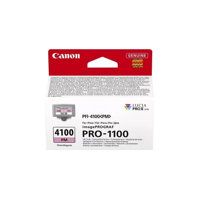 Canon PFI-4100 6782C001 foto purpurová (photo magenta) originálna cartridge