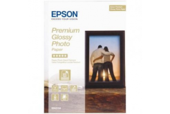 Epson Premium Glossy Photo Paper, foto papír, lesklý, bílý, Stylus Color, Photo, Pro, 13x18cm,